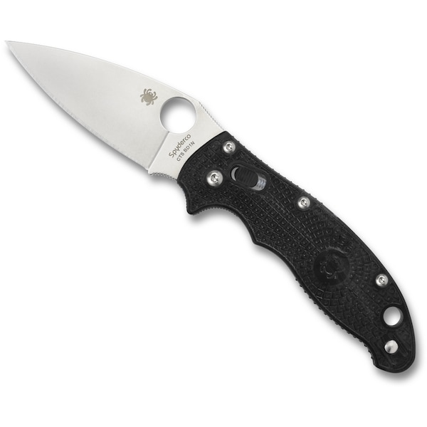 Spyderco 2024 Spyderco Manix 2 Lightweight Black Plain - SPY-C101PBK2