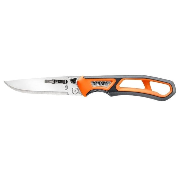 Gerber Randy Newberg Series Knife, 33964, 412 in L Blade, Steel Blade - 31-003857