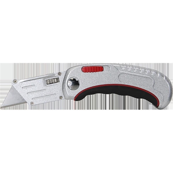 Totalturf 11185 Folding & Locking Zinc Utility Knife with 1 Blade - TO3574754