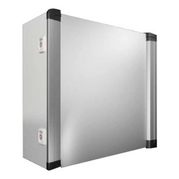 Gabinete de control Rittal, acero, 15 pulgadas de altura, 23.6 pulgadas de ancho - 6320550