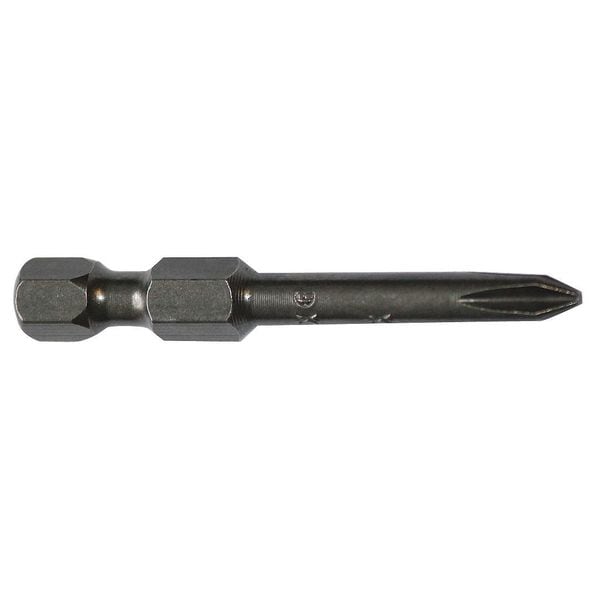 Apex Tool Group Power Bit, SAE, 1/4", Hex Power Drive, PK5 - 492-CR-5PK