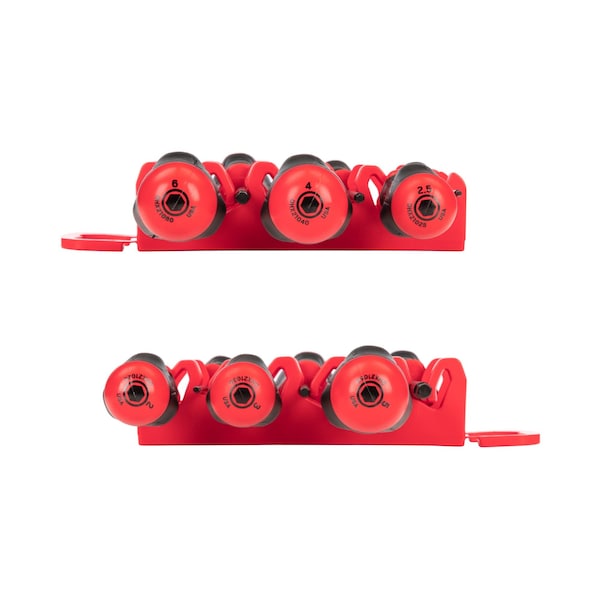 Tekton Hex High-Torque Black Oxide Blade Screwdriver Set with Holder, 6-Piece (2-6 mm) - DHX92006