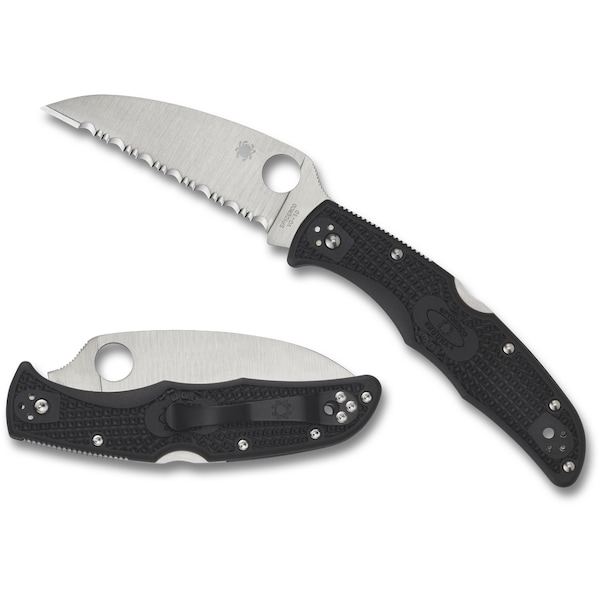 Spyderco Spyderco Endura 4 Lightweight Black Wharncliffe Serrated - SPY-C10FSWCBK