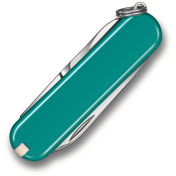 Swiss Army Brands 2024 Victorinox Classic Sd, Mountain Lake - VIC-0.6223.23G