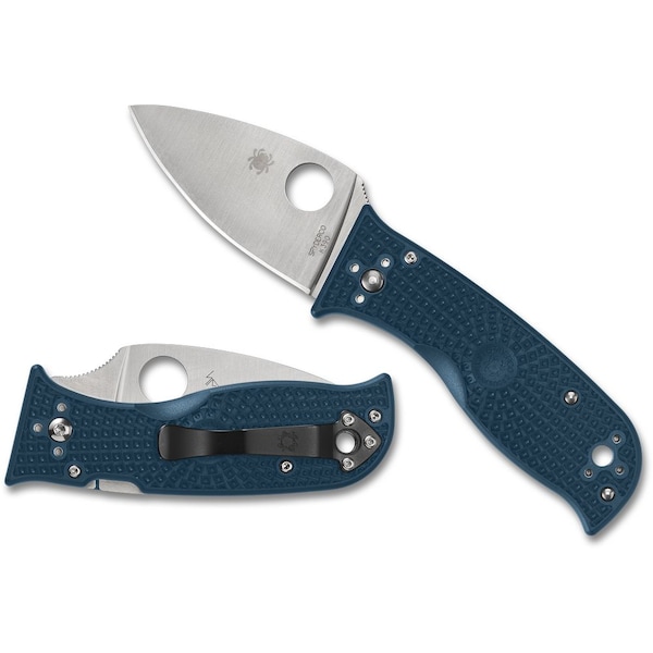 Spyderco 2024 Spyderco, Reveal 12, Lil' Temperance 3, K390 Steel, Plain Edge - SPY-C69PBL3K390