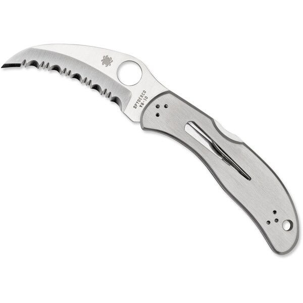 Spyderco 2024 Spyderco Harpy Stainless Serrated - SPY-C08S