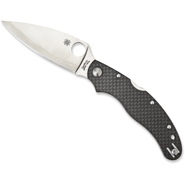 Spyderco 2024 Spyderco Caly 3.5 Carbon Fiber Plain - SPY-C144CFPE