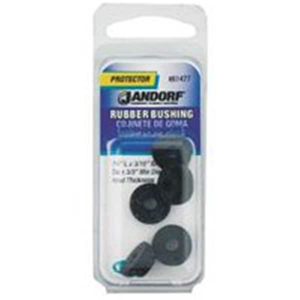 Jandorf Bushing Rubber, 3/16 in, Rubber - 3395357