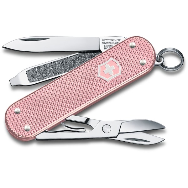 Swiss Army Brands 2024 Victorinox Classic Sd Alox, Cotton Candy - VIC-0.6221.252G