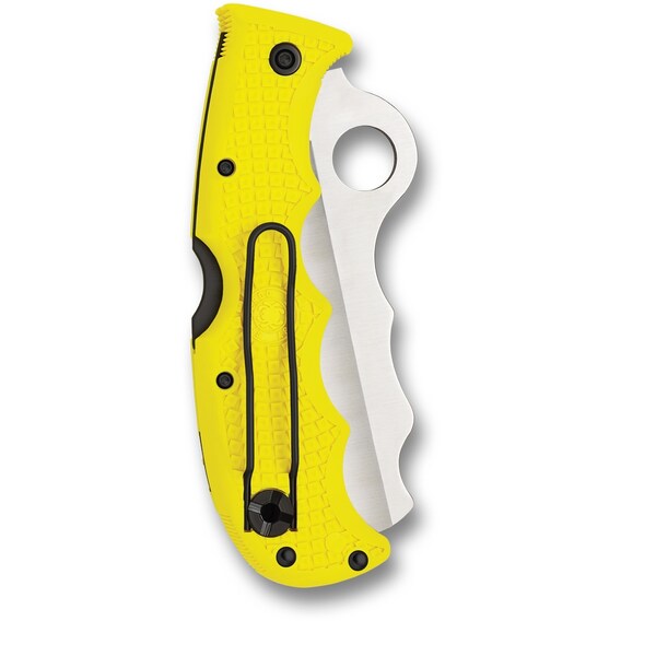 Spyderco 2024 Spyderco Assist Salt Lightweight Yellow H1/Carbide Tip Combo - SPY-C79PSYL