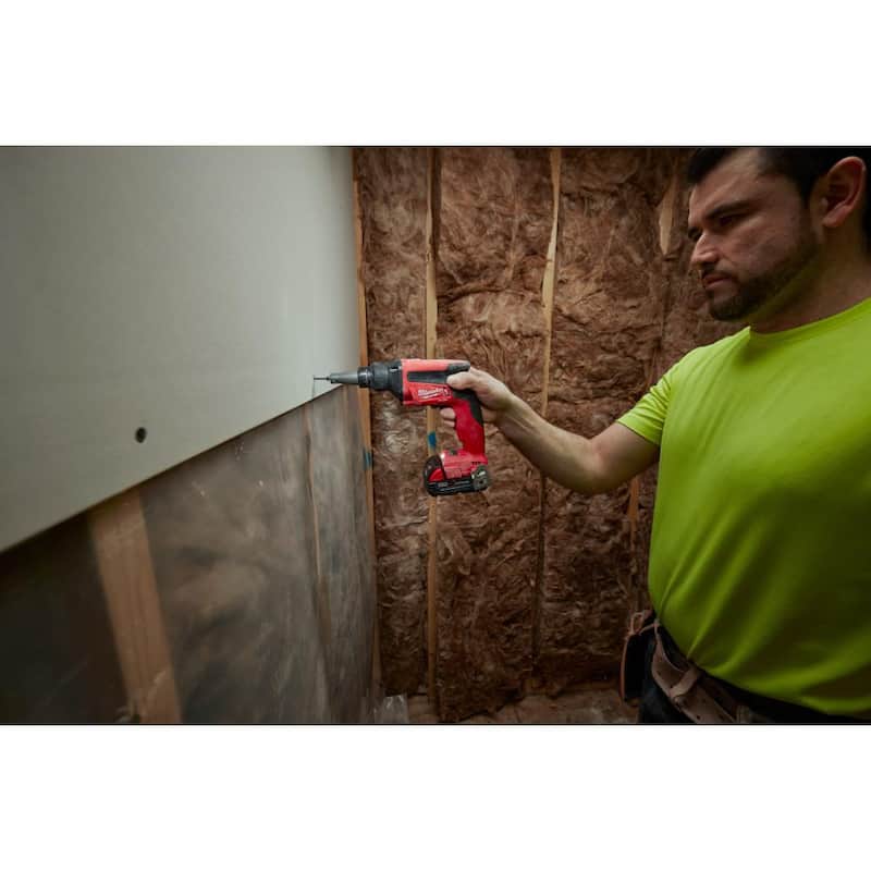 Herramienta inalámbrica Milwaukee M18 FUEL 18V con motor Brushless y batería de litio para tornillos en tablaroca (sólo herramienta) - 2866-20