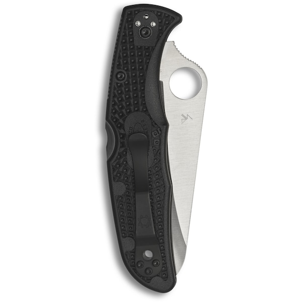 Spyderco 2024 Spyderco, Reveal V4, Pacific Salt 2, Black Frn, Serrated - SPY-C91SBK2