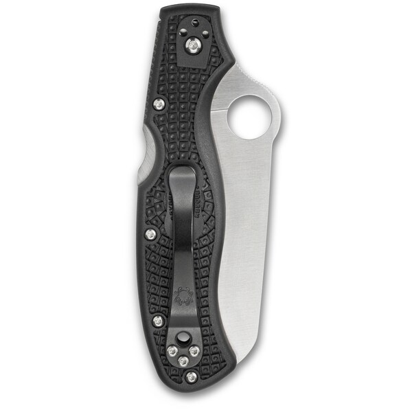 Spyderco 2024 Spyderco Rescue 3 Lightweight Black 93Mm/Flat Ground Serrated - SPY-C14SBK3