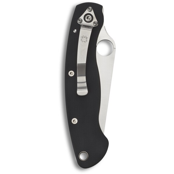 Spyderco 2024 Spyderco Military Model G-10 Black Plain - SPY-C36GPE