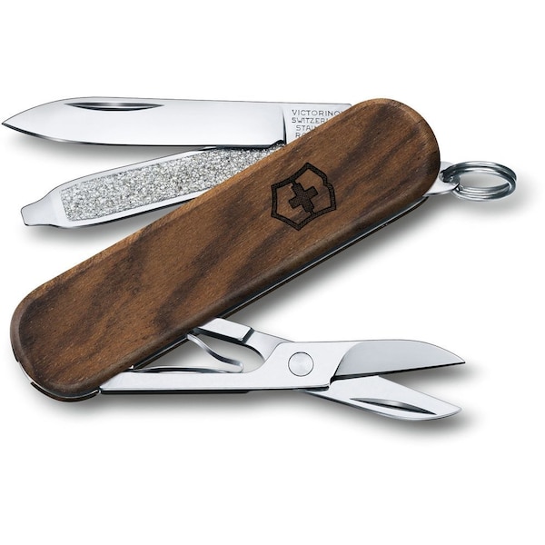 Swiss Army Brands 2024 Victorinox 0.6221.63Us2 Classic Walnut Wood 58Mm - VIC-0.6221.63-X1