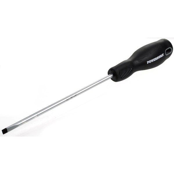 Powerbuilt 3/16" X6" Slotetd Screwdriver (Inj Hndl) - 646132