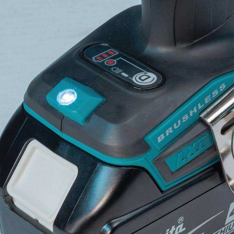 Atornillador de yeso inalámbrico sin escobillas Makita 18V LXT de iones de litio con tecnología de empuje (solo herramienta) - XSF03Z