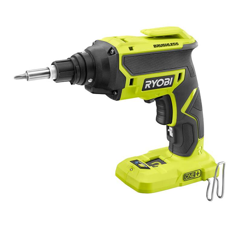 RYOBI ONE+ 18V Atornillador para Tablaroca sin Escobillas Inalámbrico (Solo Herramienta) - P225
