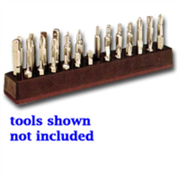 Mechanics Time Saver 1/4 in. Red Magnetic 37-Piece Bit Holder (Bits Not Included) - 587