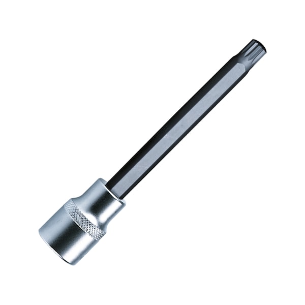 Vim Products VIM Tools XZN16 12-Point Triple Square, 4 in. L Bit and Holder, Black Bit with 1/2 in. Square Drive - XZN416