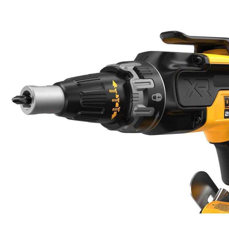 Destornillador inalámbrico sin escobillas DEWALT 20V MAX XR de iones de litio con paquete de batería de iones de litio DEWALT 20V MAX XR 5.0 Ah y cargador - DCF630BWDCB205C