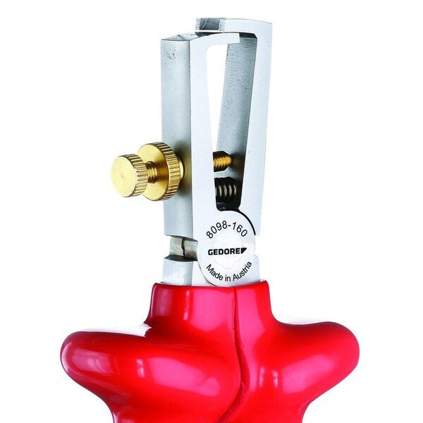 Gedore Ins Stripping Plies, 6-1/4", AWG 18-10, Handle Type: VDE Dipped - VDE 8098-160