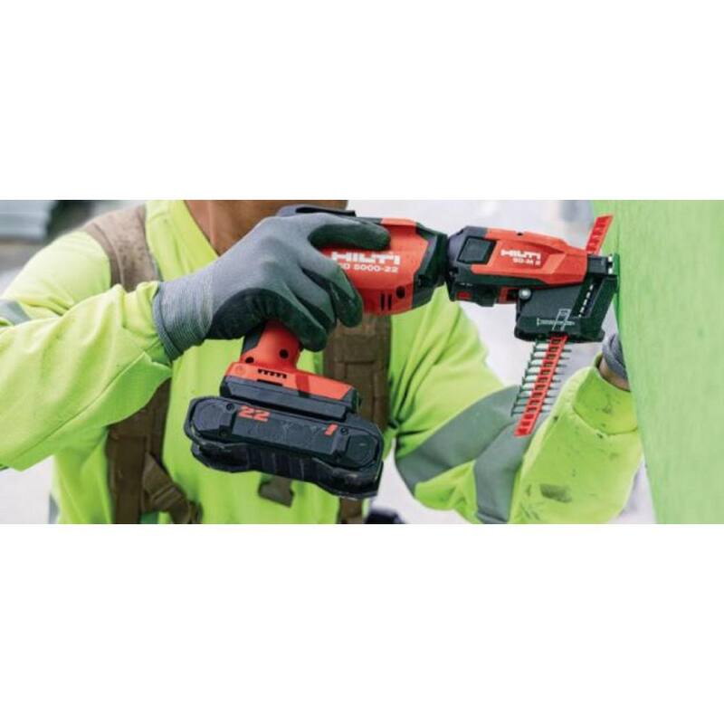 Atornillador inalámbrico de yeso Hilti 22-Volt NURON SD 5000 de iones de litio de 1/4 de pulgada con hexágono sin escobillas - 2248353