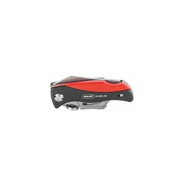 Holex Cutter Knife with Fold-Away Blade, Overall Length: 165 mm - 844895 165