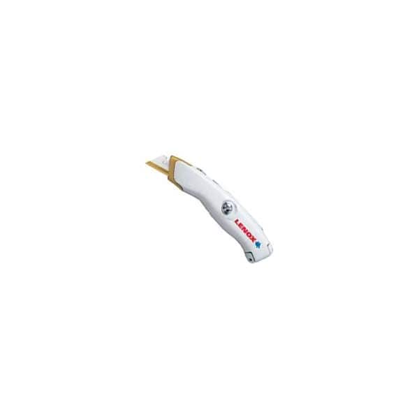 Lenox Lenox 20354SSFK1 Utility Knife, Comfort-Grip White Handle - 20354SSFK1