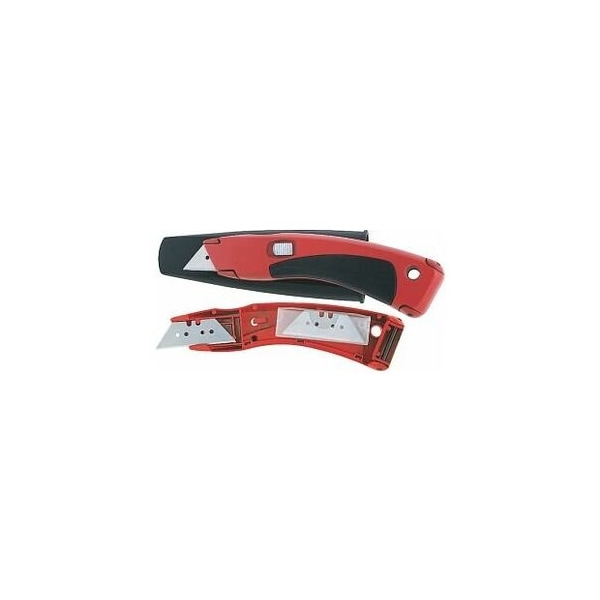 Holex General-Purpose Trimming Knife with Case, Overall Length: 170 mm - 844750