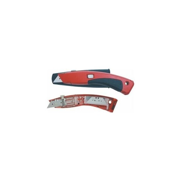 Holex General-Purpose Trimming Knife with Case, Overall Length: 200 mm - 844830