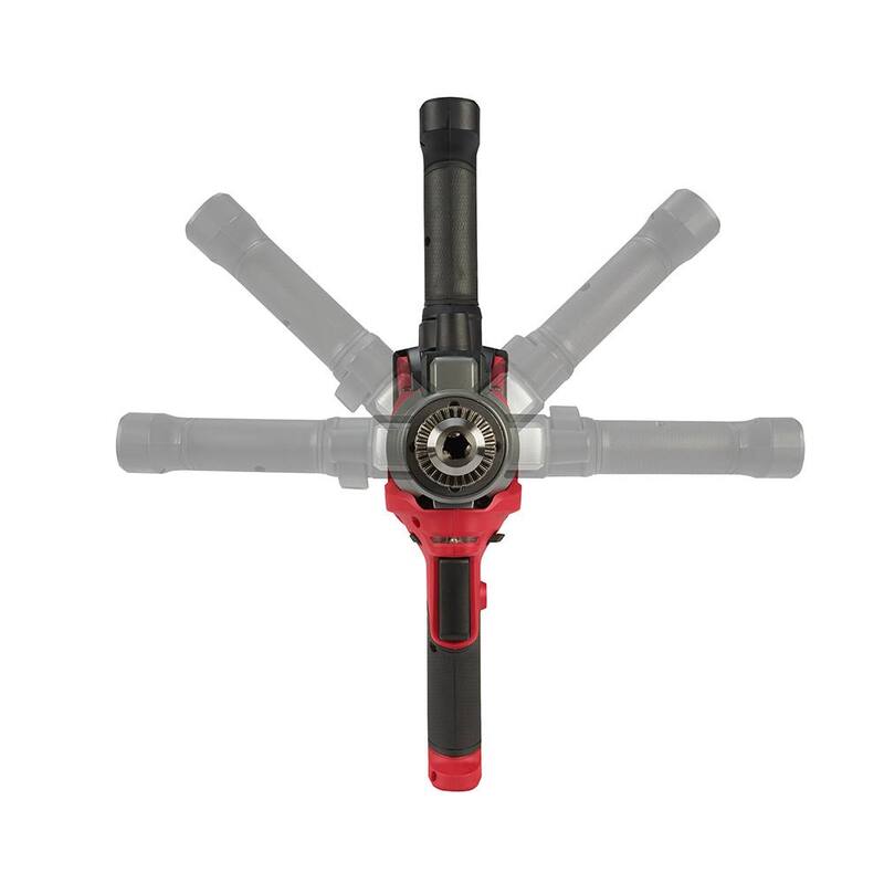 Kit de Pistola Atornilladora Inalámbrica de Yeso Seco Milwaukee M18 FUEL 18V Lithium-Ion Brushless con Mezcladora de Lodo M18 FUEL 1/2 pulg. - 2866-22-2810-20
