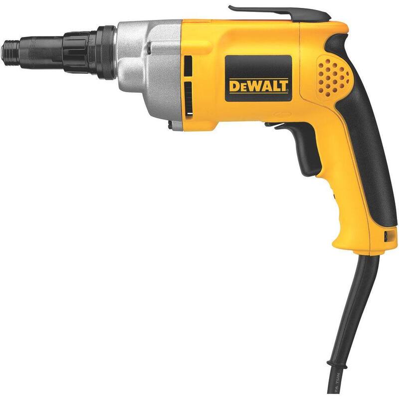Desatornillador DW267 DEWALT de 6.5 amperes y 2,000 RPM con velocidad variable y función de reversa - Versa-Clutch.