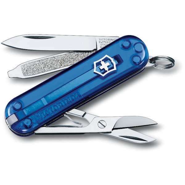 Swiss Army Brands 2024 Victorinox 54212 Classic Sd Sapphire 58Mm - VIC-0.6223.T2-033-X1