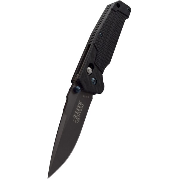 Master Cutlery 2018 Master Fldr, 3.5In Gry Ti Bld, Ax Lock Ball Bearing - MAS-ET-1016D