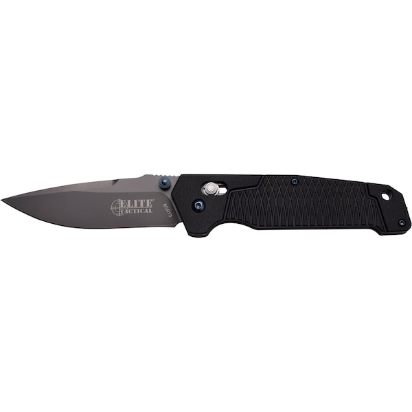Master Cutlery 2018 Master Fldr, 3.5In Gry Ti Bld, Ax Lock Ball Bearing - MAS-ET-1016D