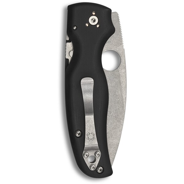 Spyderco 2024 Spyderco Shaman G-10 Black Plain - SPY-C229GP