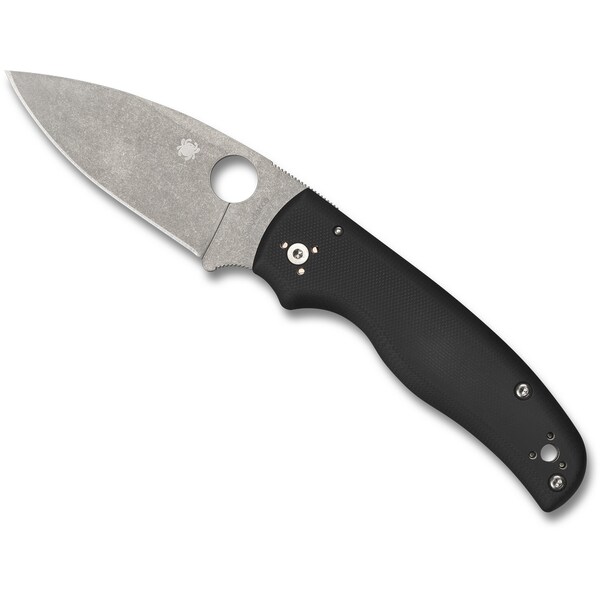 Spyderco 2024 Spyderco Shaman G-10 Black Plain - SPY-C229GP