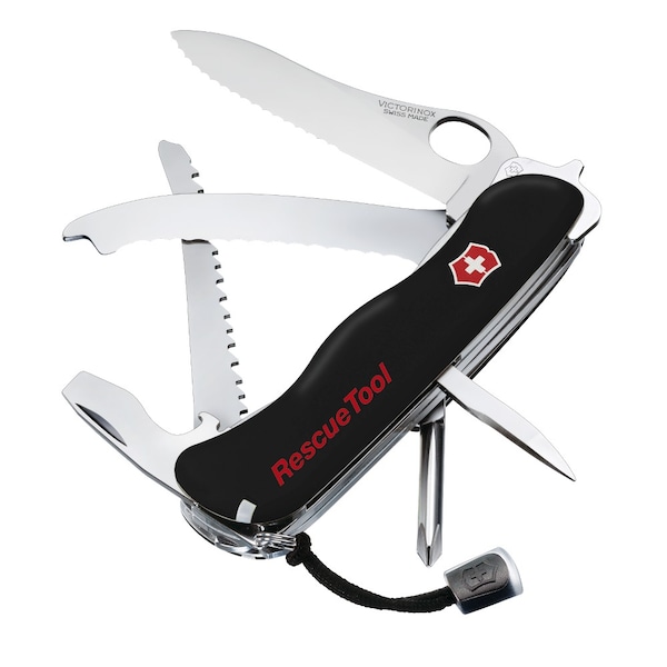Swiss Army Brands 2024 Victorinox 54900 Rescue Tool Black 111Mm - VIC-54900