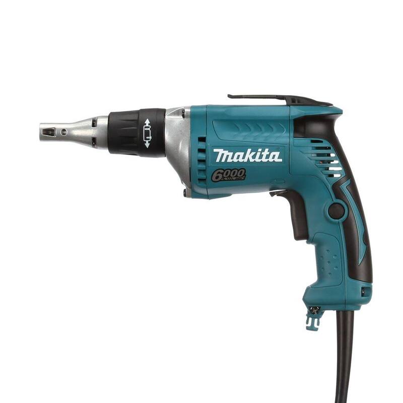 Atornillador de paneles de yeso Makita de 6 amperios, 6000 RPM, 1/4 de pulgada - FS6200