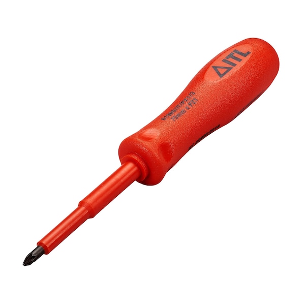 Itl 1000v Insulated Slot/Pozi Screwdriver 3 x 13/64 x No.1 - 01981