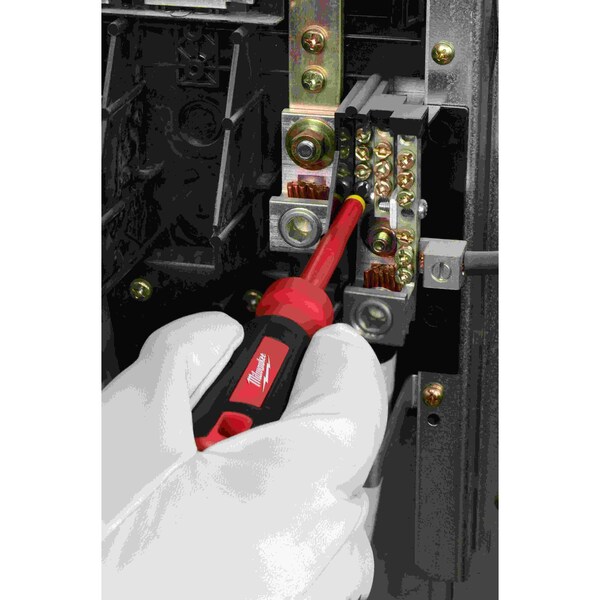 Milwaukee Tool 4 PC 1000V Insulated Screwdriver Set w/Square Recess - 48-22-2205