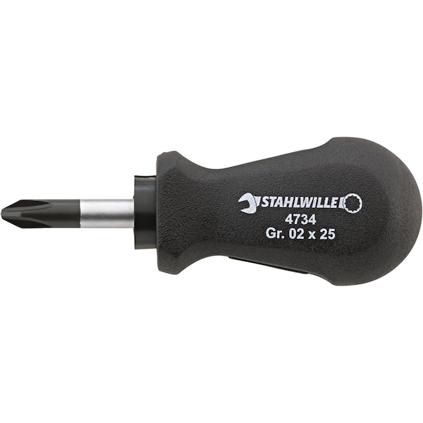Stahlwille Tools Cross-head screwdriver DRALL PH Size1 blade length 25 mm - 47341001