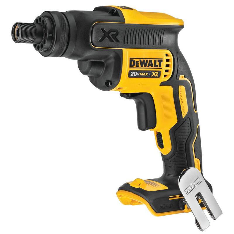 DEWALT 20V MAX XR Atornillador Inalámbrico de Paneles de Yeso sin Escobillas con Embrague Roscado (Solo Herramienta) - DCF624B