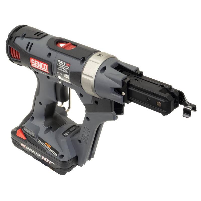 Senco Duraspin 18-Volt Lithium-Ion Brushless Cordless Auto-Feed Screw Gun con (2) Baterías 3Ah - 10B0001N