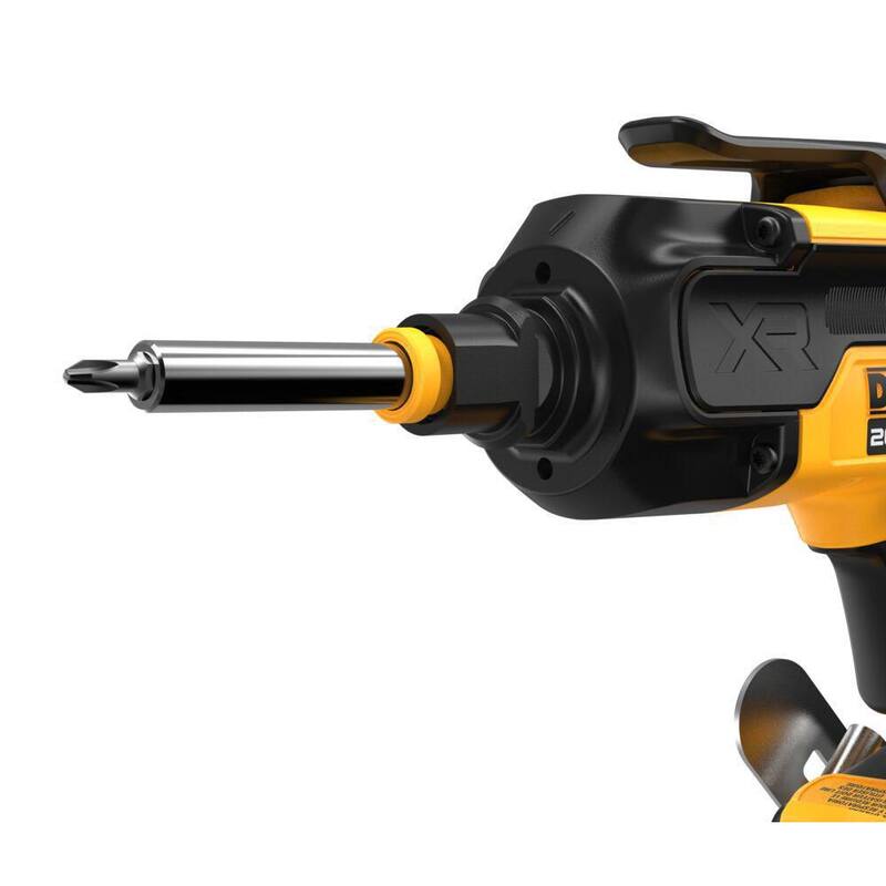 Kit de destornillador inalámbrico sin escobillas DEWALT 20V MAX con batería de 1.7Ah y cargador - DCF630E1