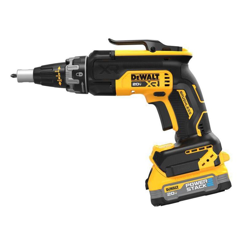 Kit de destornillador inalámbrico sin escobillas DEWALT 20V MAX con batería de 1.7Ah y cargador - DCF630E1