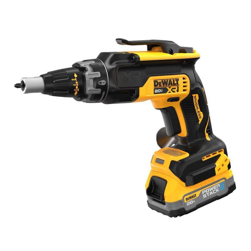 Kit de destornillador inalámbrico sin escobillas DEWALT 20V MAX con batería de 1.7Ah y cargador - DCF630E1
