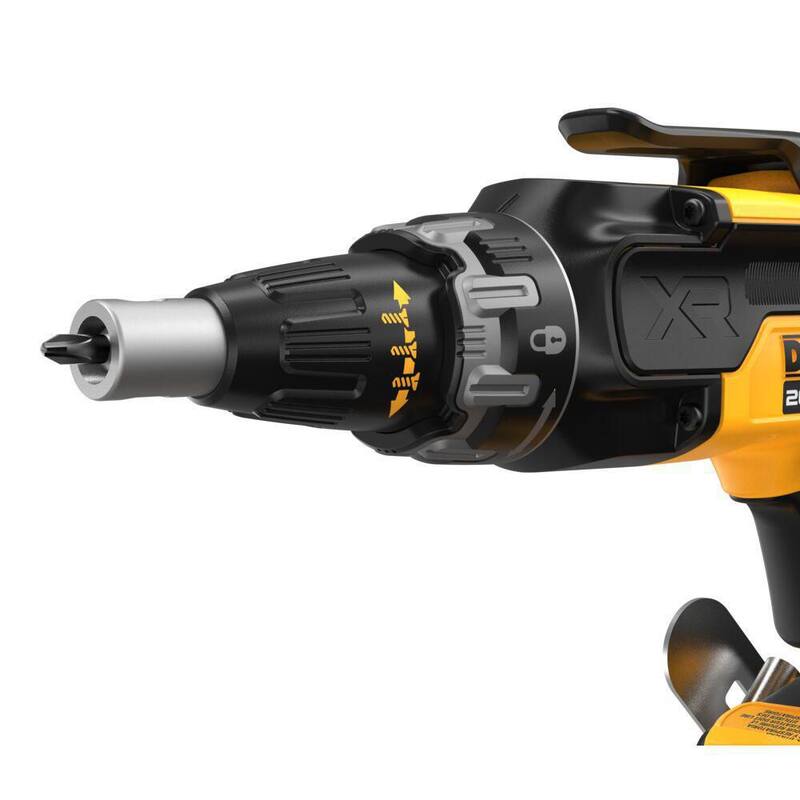 Kit de destornillador inalámbrico sin escobillas DEWALT 20V MAX con batería de 1.7Ah y cargador - DCF630E1