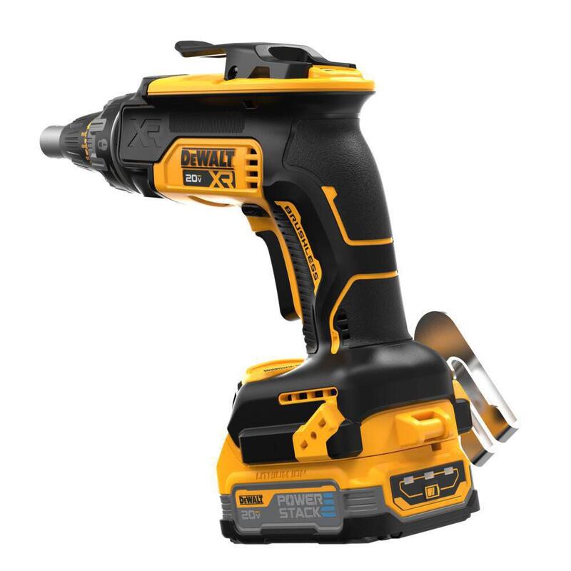 Kit de destornillador inalámbrico sin escobillas DEWALT 20V MAX con batería de 1.7Ah y cargador - DCF630E1